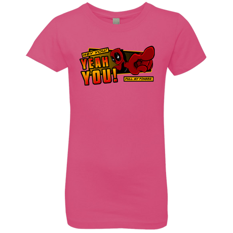 T-Shirts Hot Pink / YXS Dead Pull Girls Premium T-Shirt