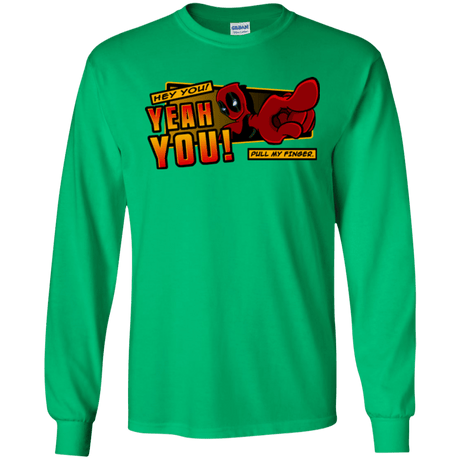 T-Shirts Irish Green / S Dead Pull Men's Long Sleeve T-Shirt