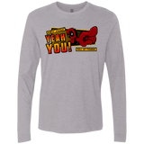 T-Shirts Heather Grey / S Dead Pull Men's Premium Long Sleeve