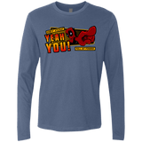 T-Shirts Indigo / S Dead Pull Men's Premium Long Sleeve