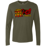 T-Shirts Military Green / S Dead Pull Men's Premium Long Sleeve