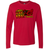 T-Shirts Red / S Dead Pull Men's Premium Long Sleeve