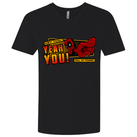 T-Shirts Black / X-Small Dead Pull Men's Premium V-Neck