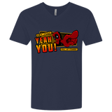 T-Shirts Midnight Navy / X-Small Dead Pull Men's Premium V-Neck