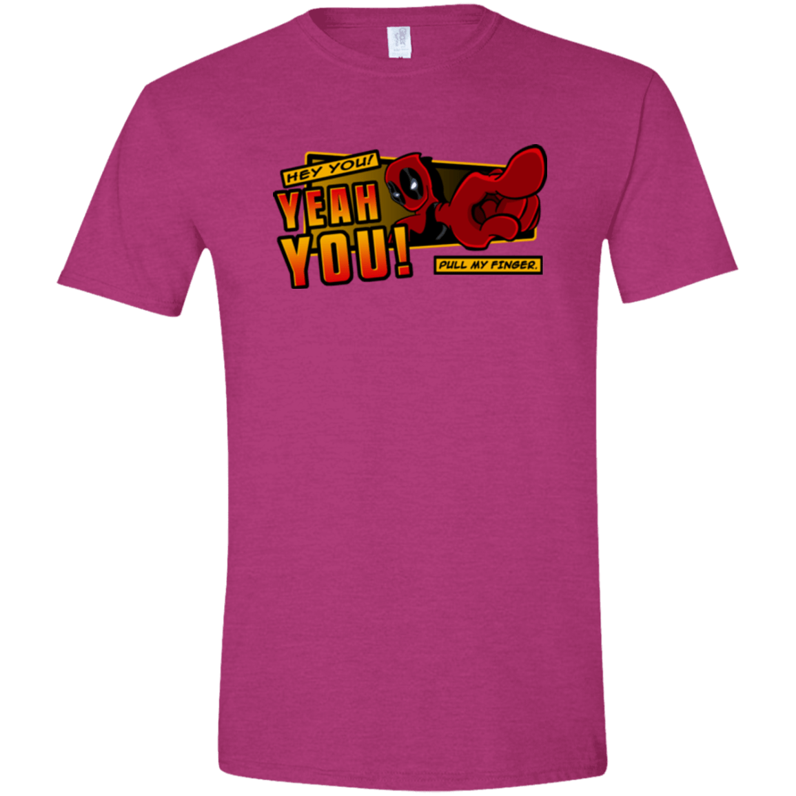 T-Shirts Antique Heliconia / S Dead Pull Men's Semi-Fitted Softstyle