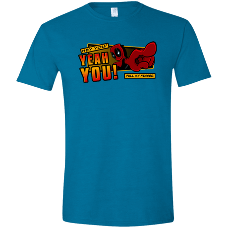 T-Shirts Antique Sapphire / S Dead Pull Men's Semi-Fitted Softstyle