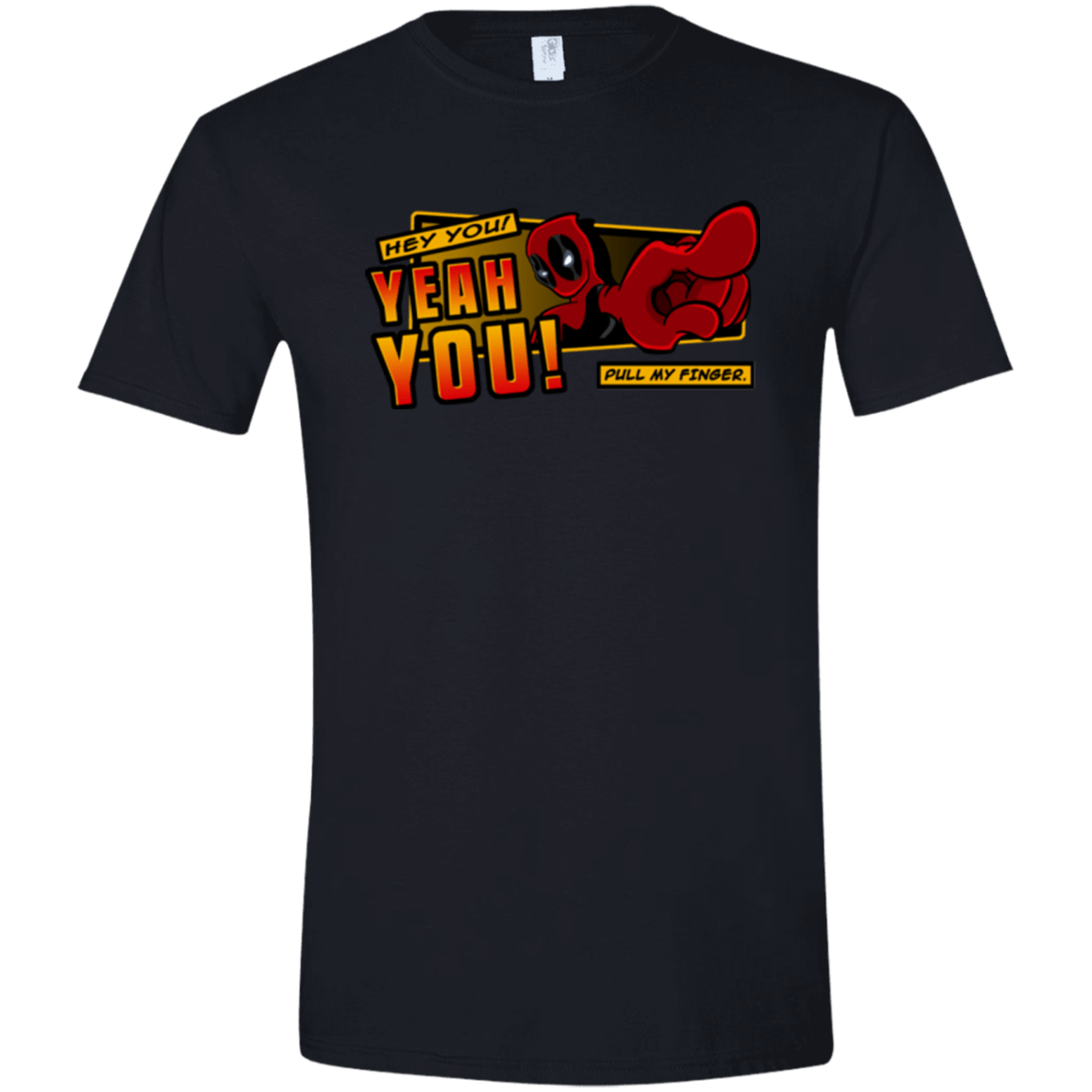 T-Shirts Black / X-Small Dead Pull Men's Semi-Fitted Softstyle