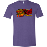 T-Shirts Heather Purple / S Dead Pull Men's Semi-Fitted Softstyle