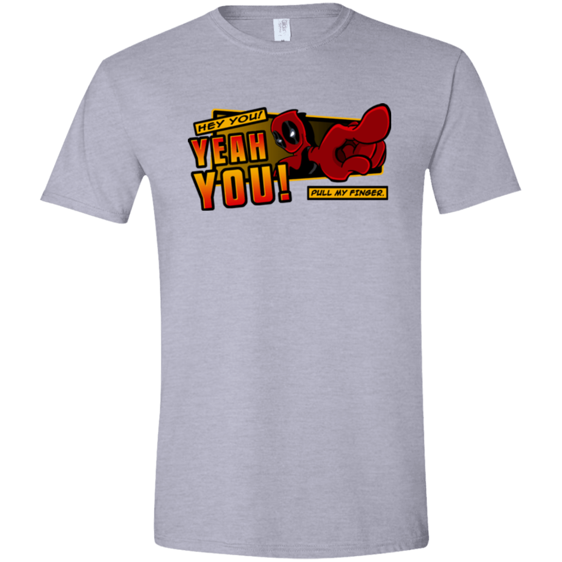 T-Shirts Sport Grey / X-Small Dead Pull Men's Semi-Fitted Softstyle