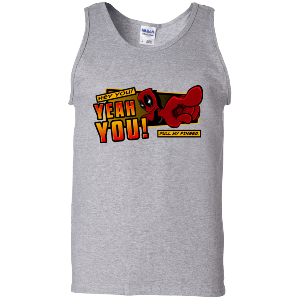 T-Shirts Sport Grey / S Dead Pull Men's Tank Top