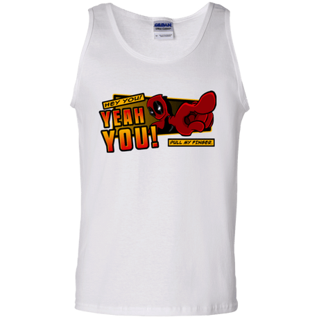 T-Shirts White / S Dead Pull Men's Tank Top