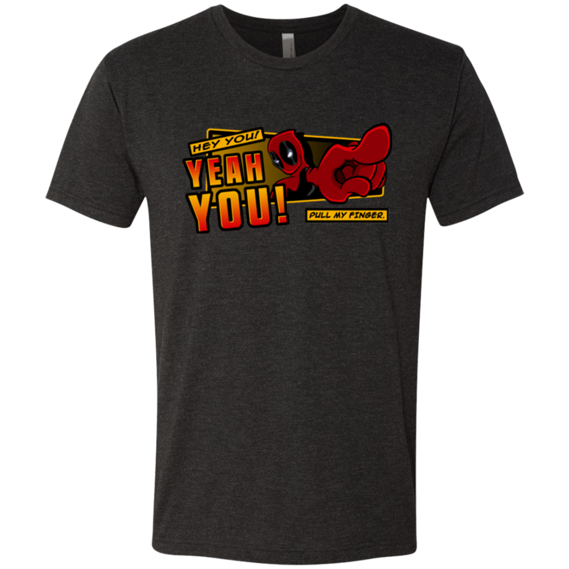 T-Shirts Vintage Black / S Dead Pull Men's Triblend T-Shirt