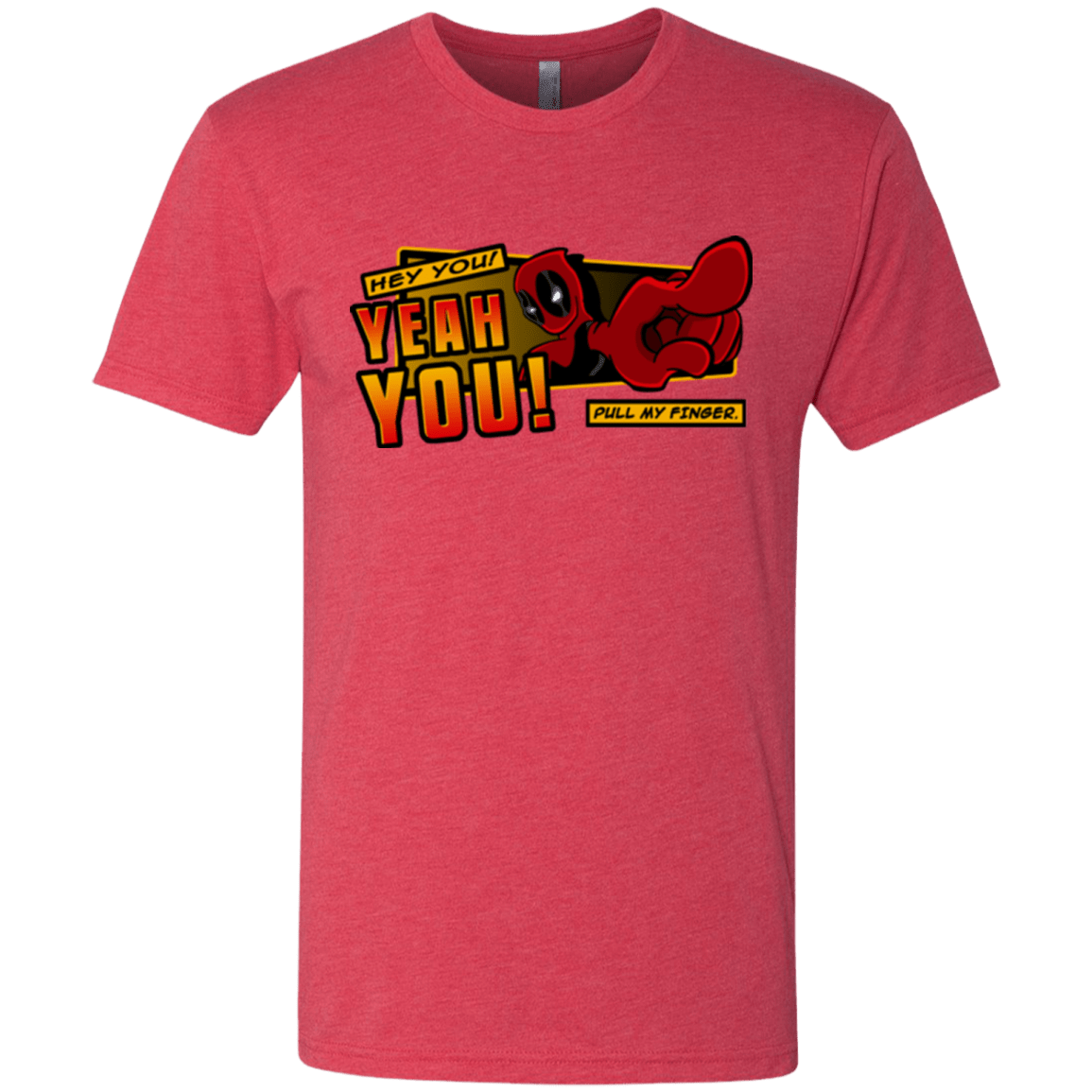 T-Shirts Vintage Red / S Dead Pull Men's Triblend T-Shirt