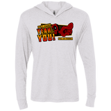 T-Shirts Heather White / X-Small Dead Pull Triblend Long Sleeve Hoodie Tee