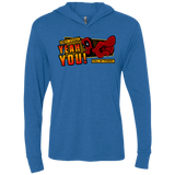 T-Shirts Vintage Royal / X-Small Dead Pull Triblend Long Sleeve Hoodie Tee