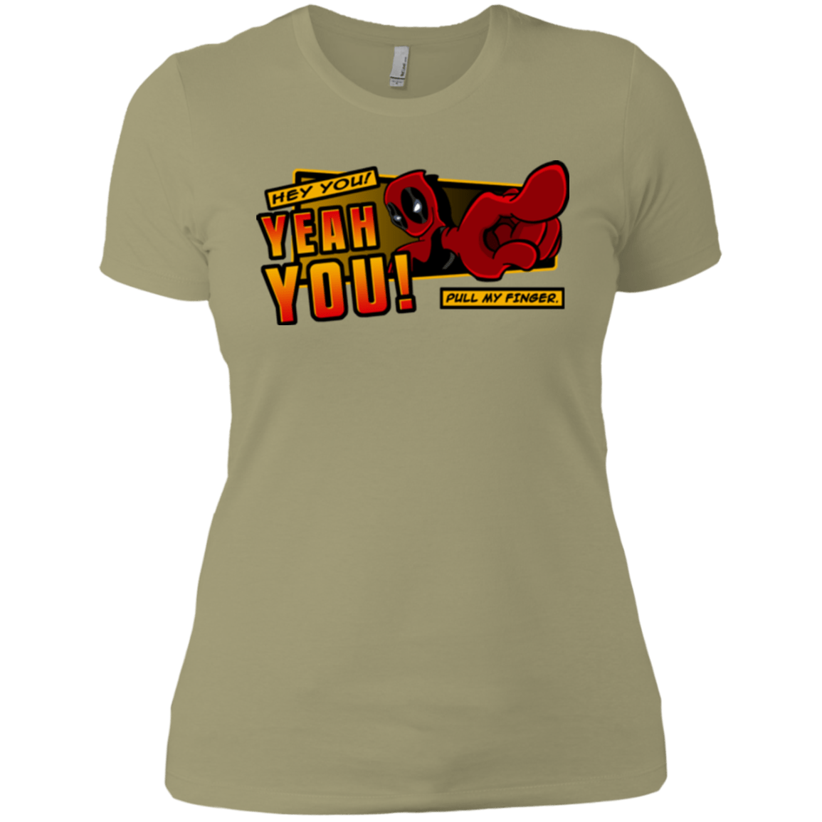 T-Shirts Light Olive / X-Small Dead Pull Women's Premium T-Shirt