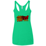 T-Shirts Envy / X-Small Dead Pull Women's Triblend Racerback Tank