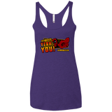 T-Shirts Purple Rush / X-Small Dead Pull Women's Triblend Racerback Tank