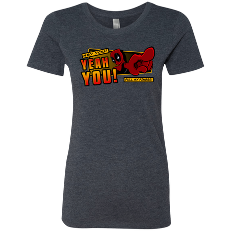 T-Shirts Vintage Navy / S Dead Pull Women's Triblend T-Shirt