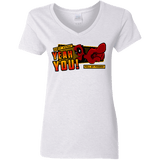 T-Shirts White / S Dead Pull Women's V-Neck T-Shirt