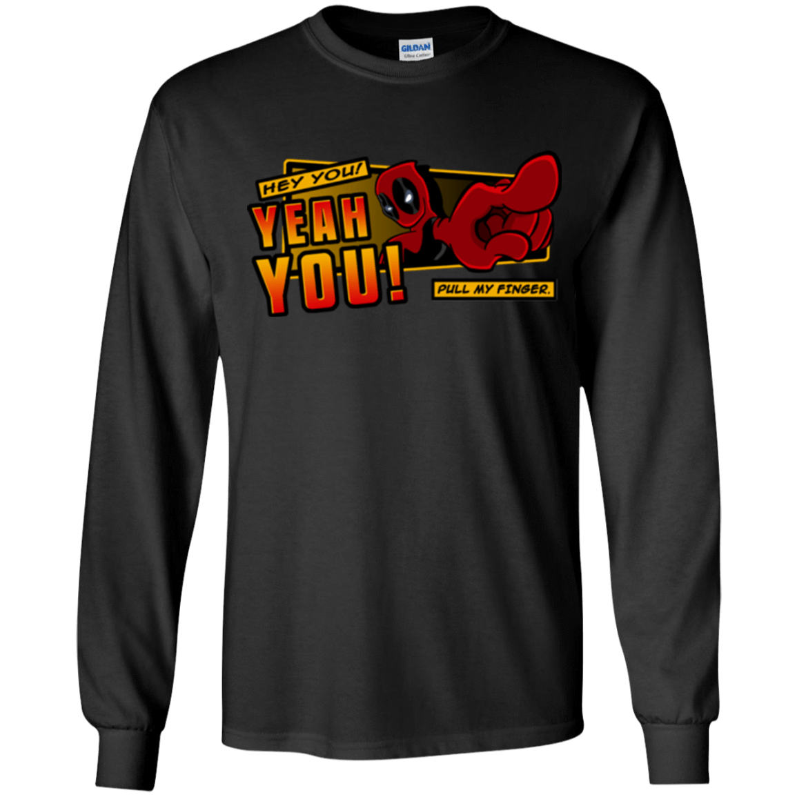 T-Shirts Black / YS Dead Pull Youth Long Sleeve T-Shirt