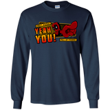 T-Shirts Navy / YS Dead Pull Youth Long Sleeve T-Shirt