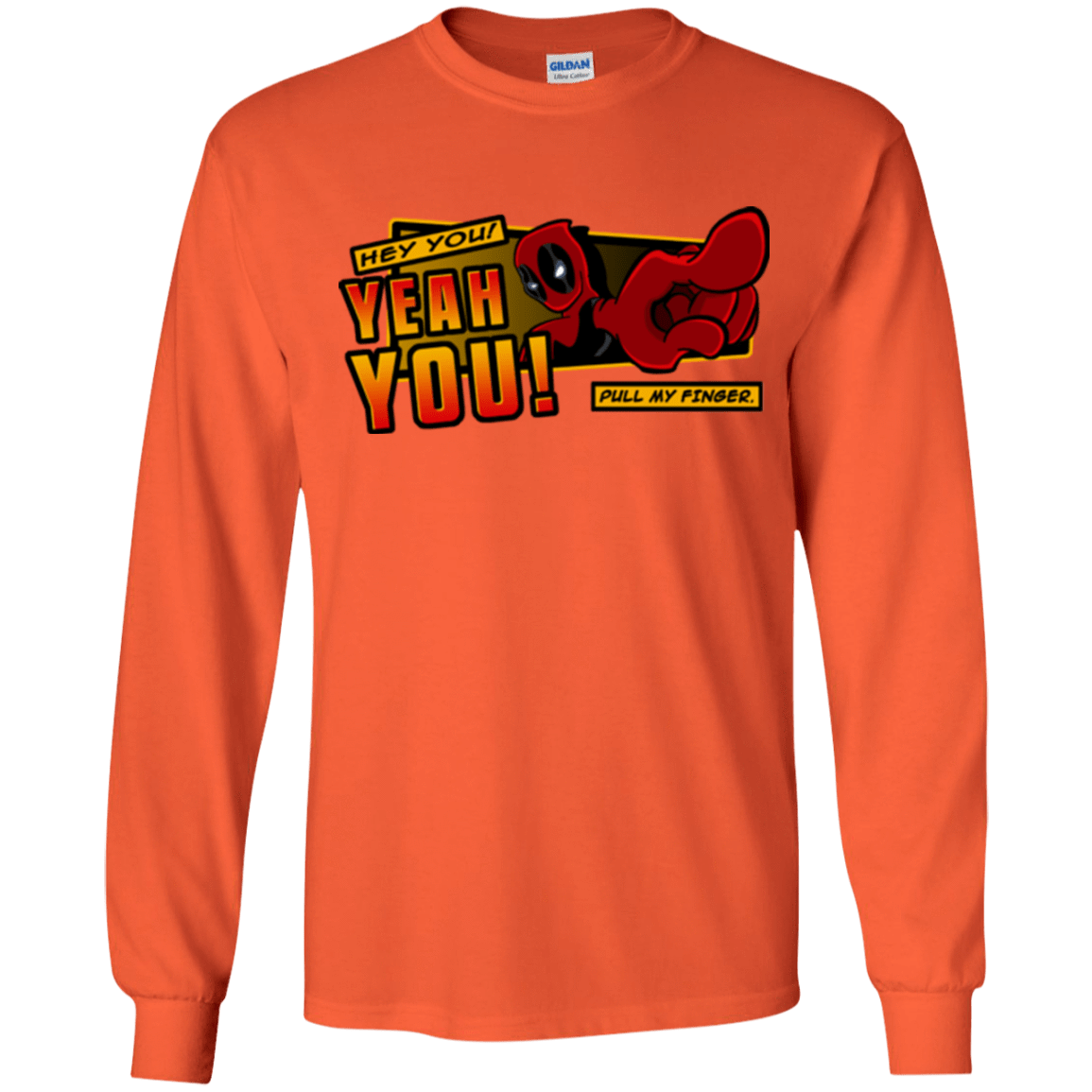 T-Shirts Orange / YS Dead Pull Youth Long Sleeve T-Shirt