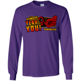 T-Shirts Purple / YS Dead Pull Youth Long Sleeve T-Shirt