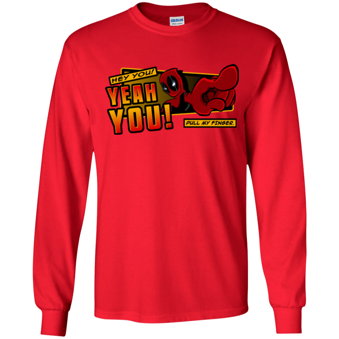 T-Shirts Red / YS Dead Pull Youth Long Sleeve T-Shirt