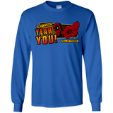 T-Shirts Royal / YS Dead Pull Youth Long Sleeve T-Shirt