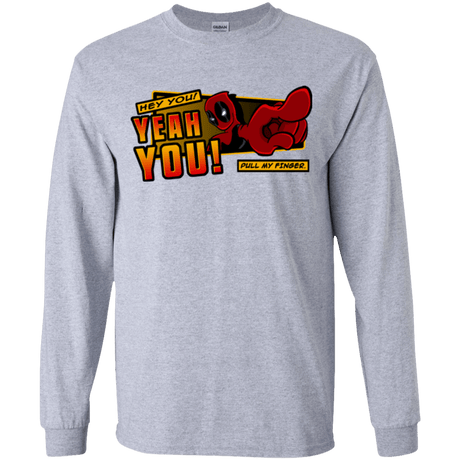 T-Shirts Sport Grey / YS Dead Pull Youth Long Sleeve T-Shirt