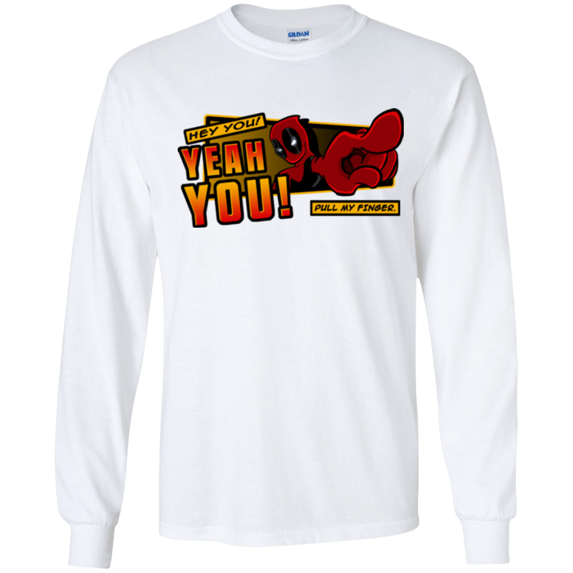 T-Shirts White / YS Dead Pull Youth Long Sleeve T-Shirt