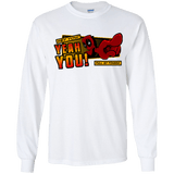 T-Shirts White / YS Dead Pull Youth Long Sleeve T-Shirt