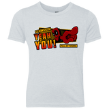 T-Shirts Heather White / YXS Dead Pull Youth Triblend T-Shirt