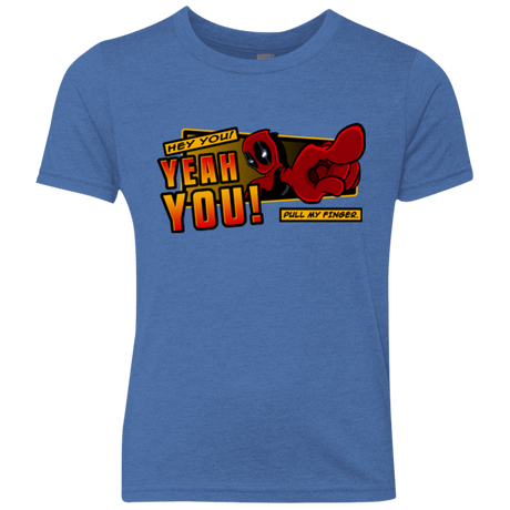 T-Shirts Vintage Royal / YXS Dead Pull Youth Triblend T-Shirt