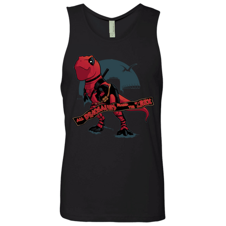 T-Shirts Black / Small Dead Rex Men's Premium Tank Top