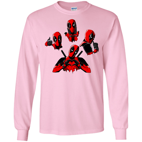 T-Shirts Light Pink / S Dead Rhapsody Men's Long Sleeve T-Shirt