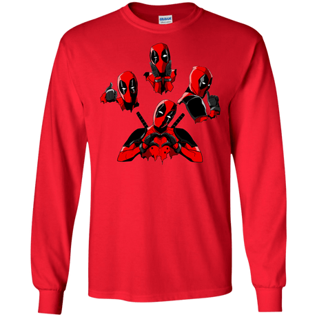 T-Shirts Red / S Dead Rhapsody Men's Long Sleeve T-Shirt