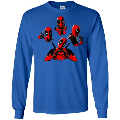 T-Shirts Royal / S Dead Rhapsody Men's Long Sleeve T-Shirt