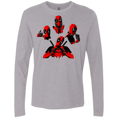 T-Shirts Heather Grey / S Dead Rhapsody Men's Premium Long Sleeve