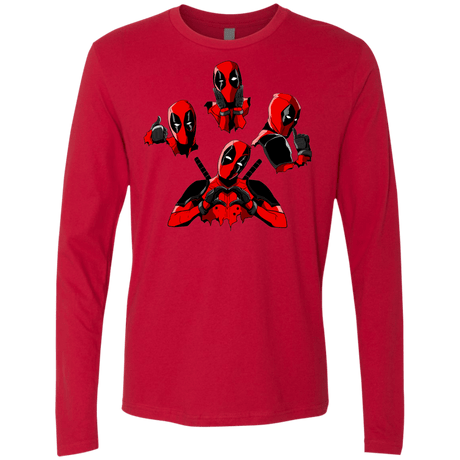 T-Shirts Red / S Dead Rhapsody Men's Premium Long Sleeve