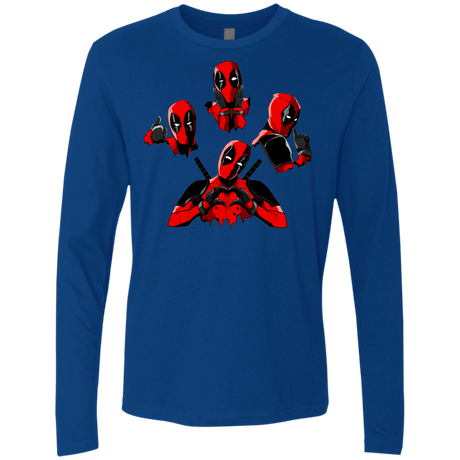 T-Shirts Royal / S Dead Rhapsody Men's Premium Long Sleeve