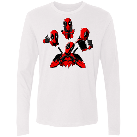 T-Shirts White / S Dead Rhapsody Men's Premium Long Sleeve