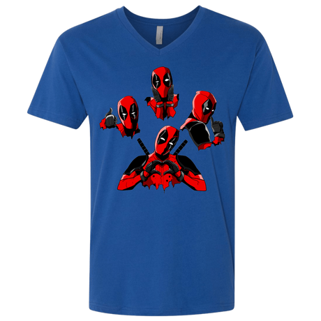 T-Shirts Royal / X-Small Dead Rhapsody Men's Premium V-Neck
