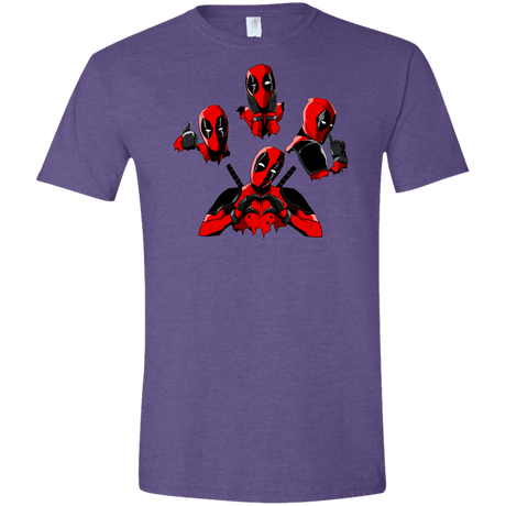 T-Shirts Heather Purple / S Dead Rhapsody Men's Semi-Fitted Softstyle