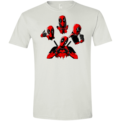 T-Shirts White / X-Small Dead Rhapsody Men's Semi-Fitted Softstyle