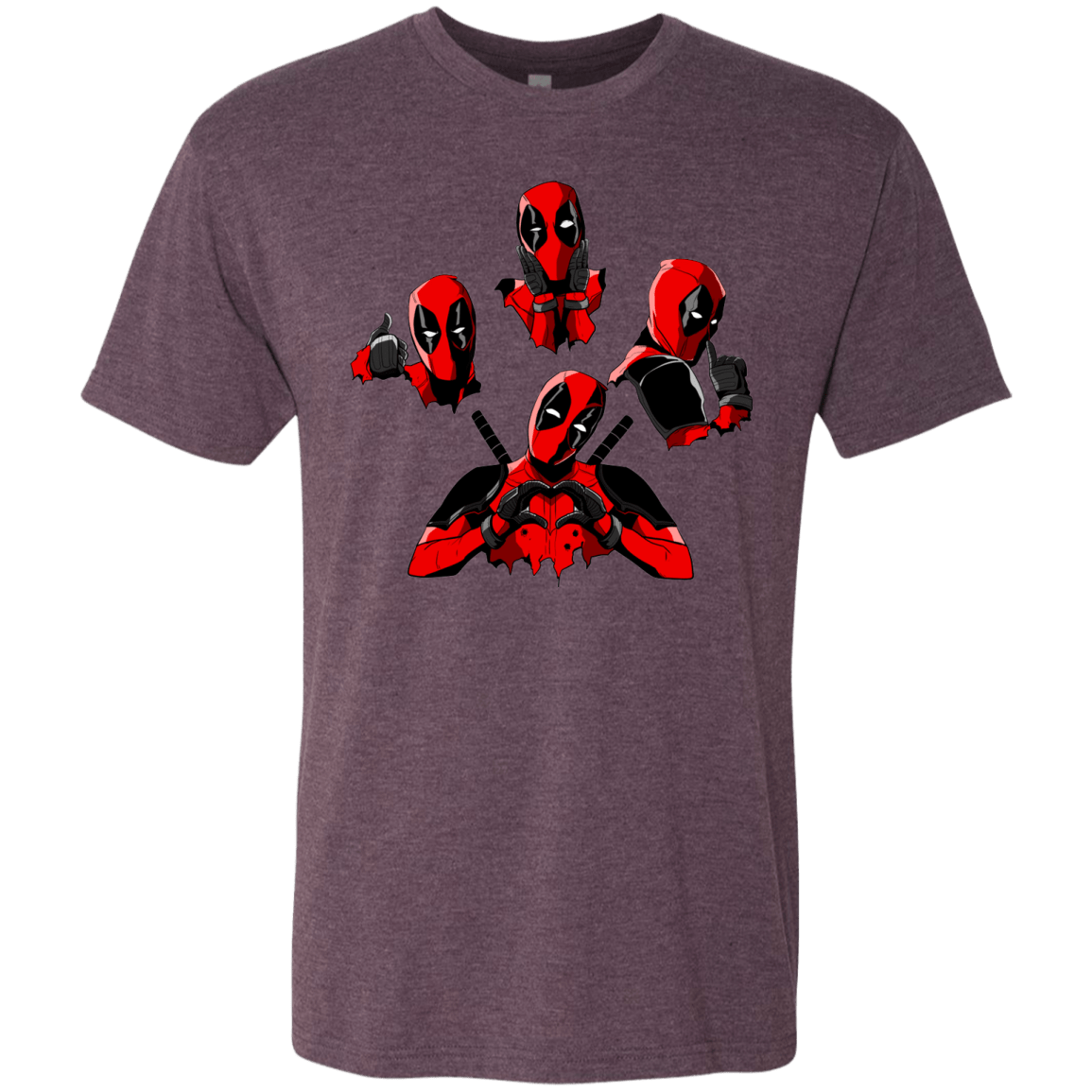 T-Shirts Vintage Purple / S Dead Rhapsody Men's Triblend T-Shirt