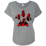 T-Shirts Premium Heather / X-Small Dead Rhapsody Triblend Dolman Sleeve