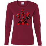 T-Shirts Cardinal / S Dead Rhapsody Women's Long Sleeve T-Shirt