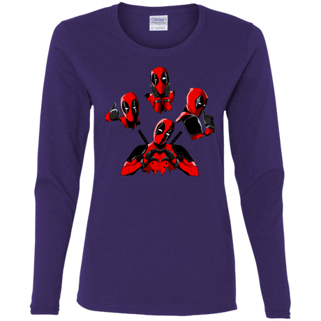 T-Shirts Purple / S Dead Rhapsody Women's Long Sleeve T-Shirt